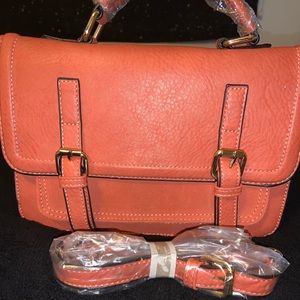 Simply Noelle, Rustic-Orange, Tote Bag